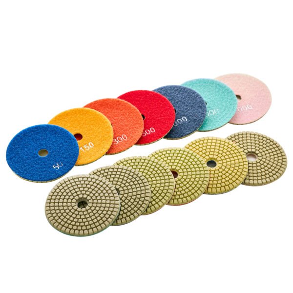 Pads de polimento de diamante para pedra húmida para granito/mármore HC-SPP-0005 - Image 6