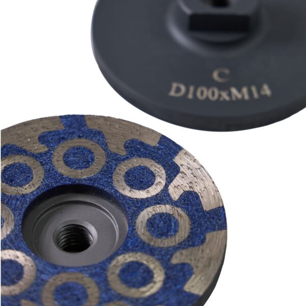 Diamond Metal Cup Wheel Grinding Wheels M14, 5/8-11 - Image 6