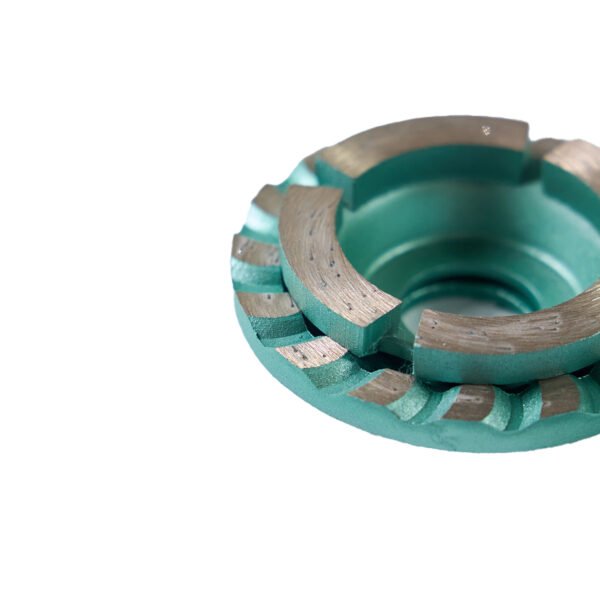 Rebolo de diamante verde Turbo Cup Wheel Rebolos de moagem - Image 2