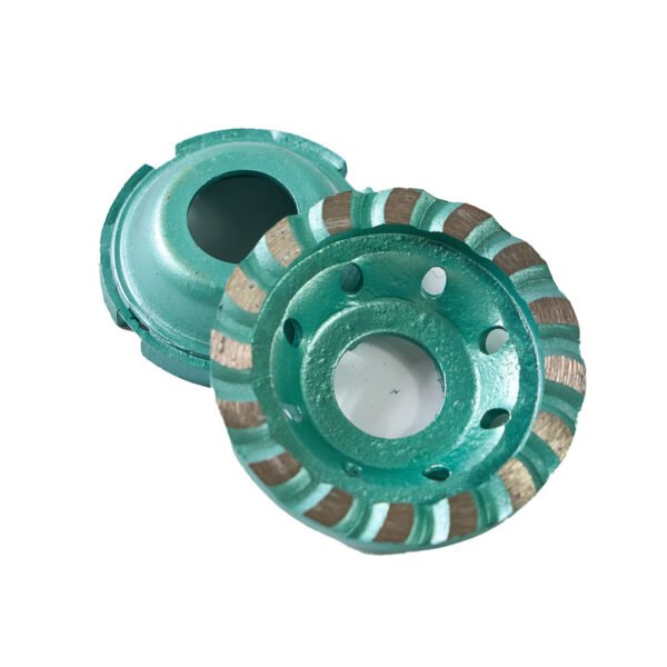 Rebolo de diamante verde Turbo Cup Wheel Rebolos de moagem - Image 8