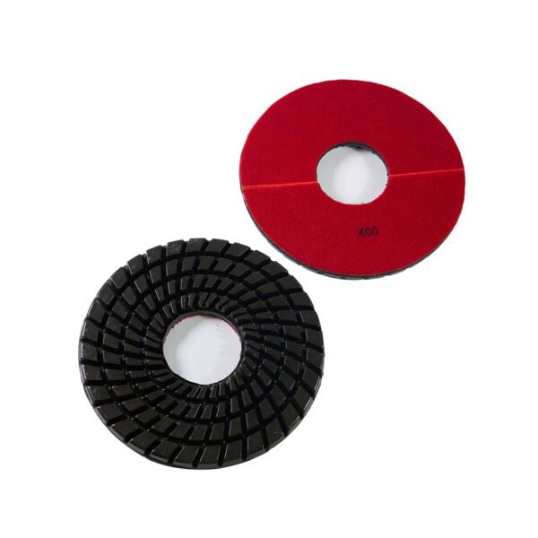 Almofadas de polimento de diamante de resina de 10 polegadas para máquina de polir pavimentos de pedra/betão