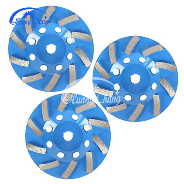 roda de diamante de segmento turbo