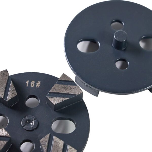 Discos de lixa de 4 segmentos para rebarbadoras de pavimentos de betão - Image 4