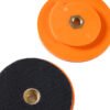 Almofada de suporte de PVC Snail Lock Adaptador de conetor de almofada de suporte de gancho e laço - Image 4