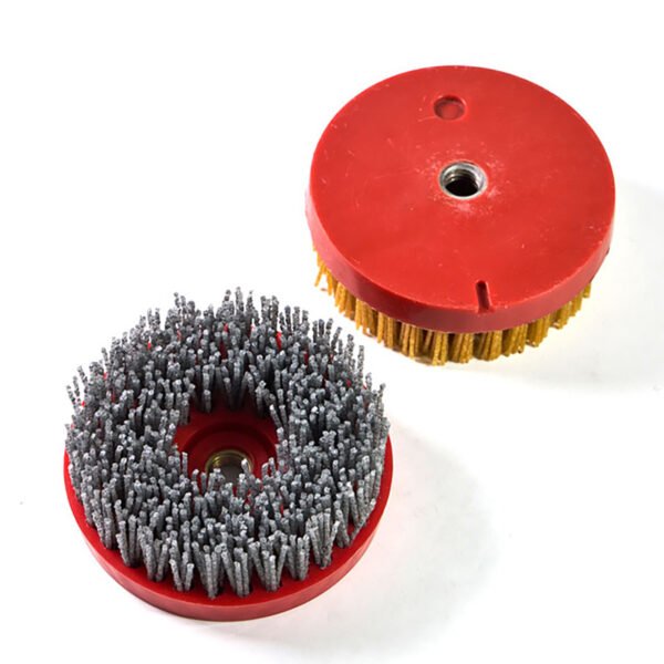 Escovas abrasivas económicas de 100 mm 4" Escova Dupont redonda de diamante