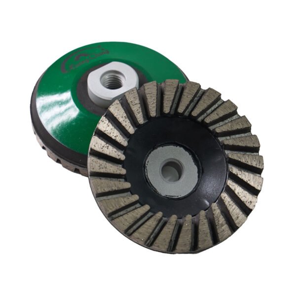 Turbo Diamond Cup Wheel Grinding Wheels M14, 5/8-11 - Image 2